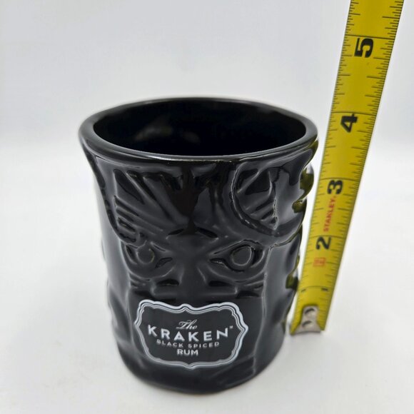 The Kraken Black Spiced Rum Tiki Mug Octopus Cup Drink Read - Picture 2 of 11